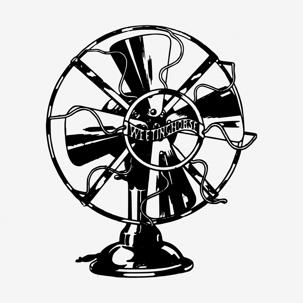 Various types of electric fans