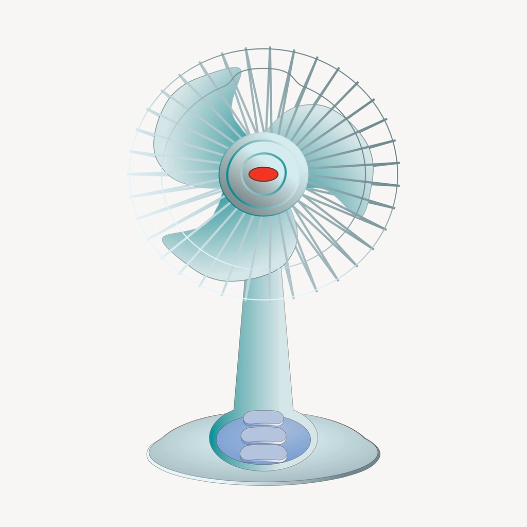Window fan for room ventilation